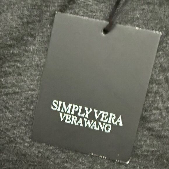 Simply Vera Vera Wang Mid-Rise Skinny Pants Size Small Charcoal Grey - Picture 8 of 9